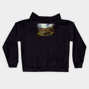 Goring on Thames Bridge Kids Hoodie